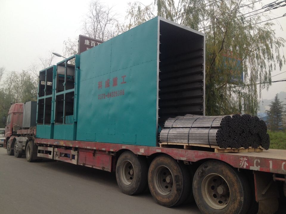 网带干燥机发往湖南郴州